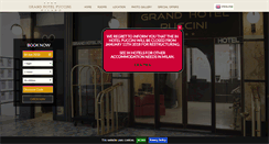 Desktop Screenshot of grandhotelpuccini.com